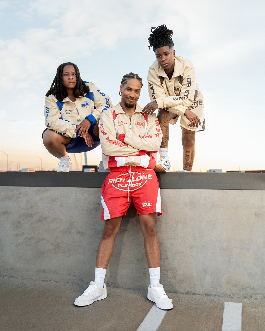 The Playbook Windbreaker Set (Women)