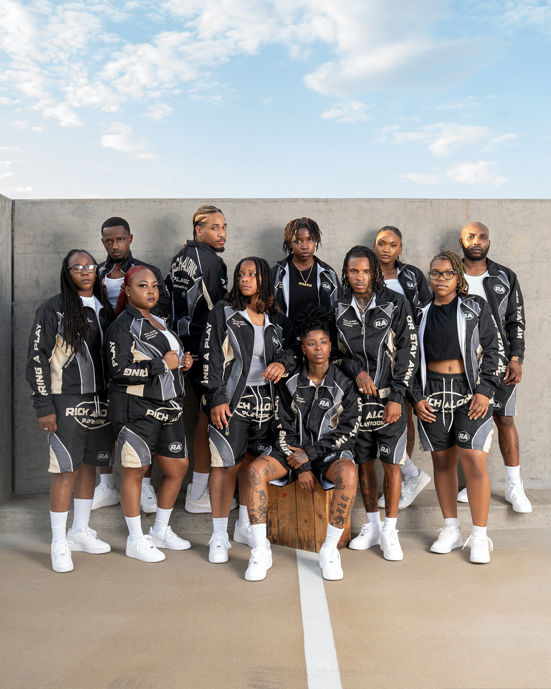 The Playbook Windbreaker Set (Women)
